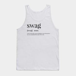 Swag Definition Tank Top